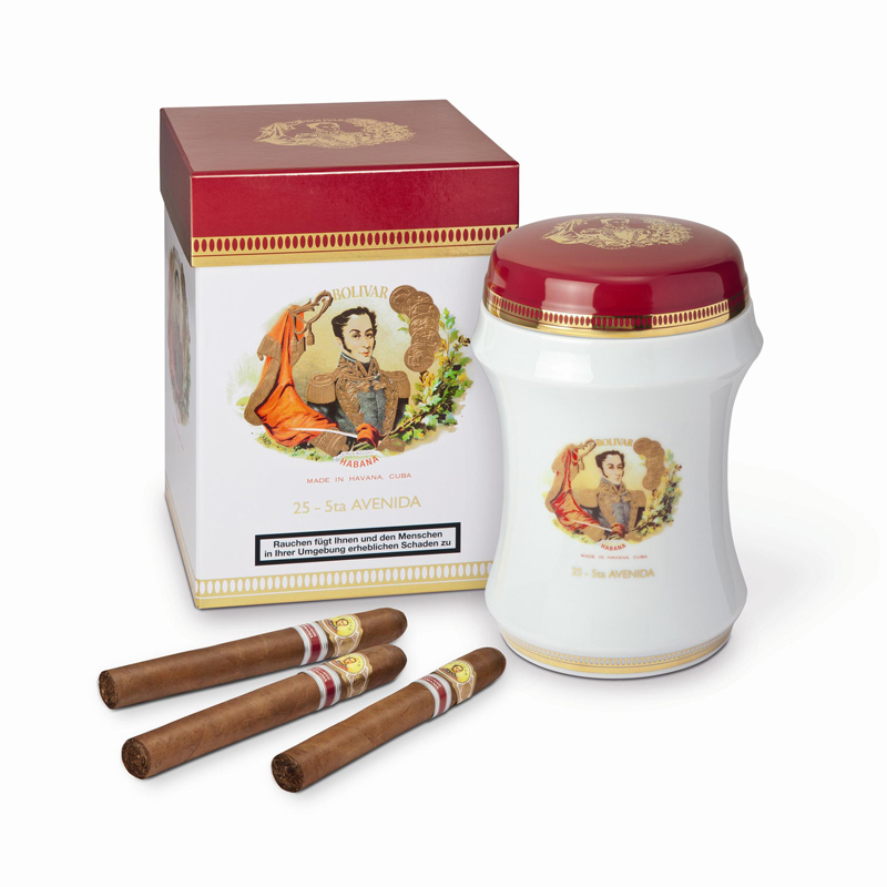 Bolivar 5ta Avenida Edicion regional Alemania 2009 cigar jar